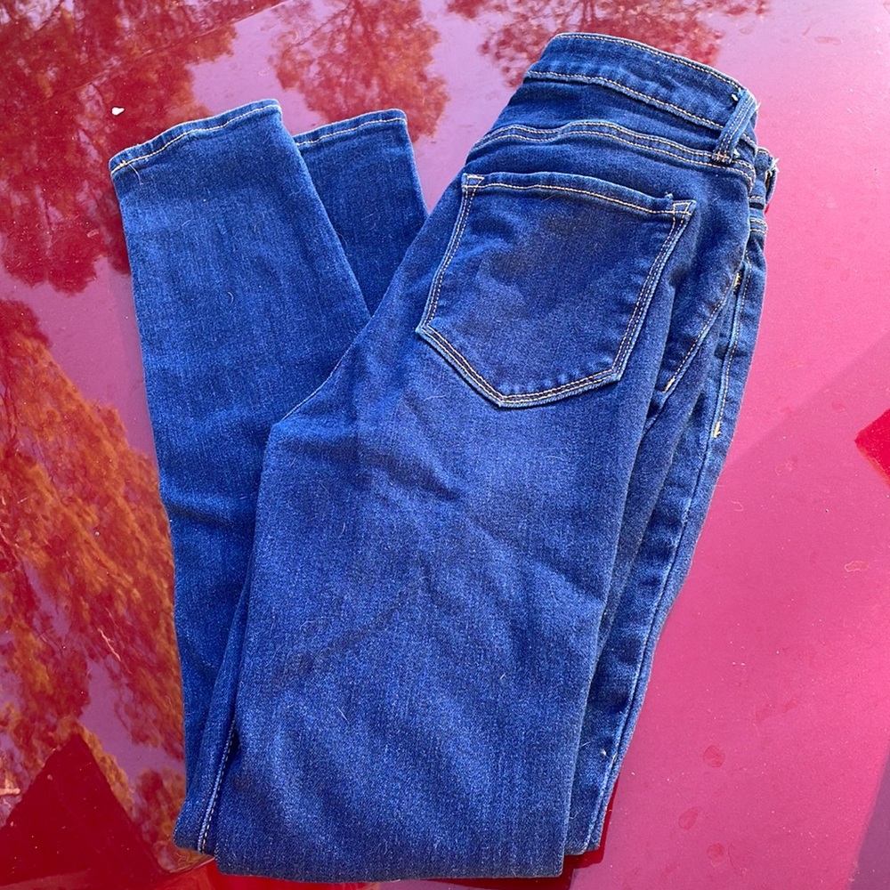 Womens old navy high rise super skinny jeans